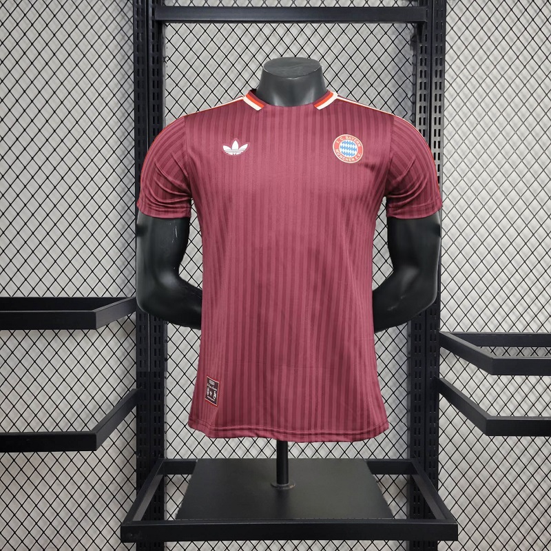 Bayern Munich 2025 Red Icon Retro Jersey - Player Version