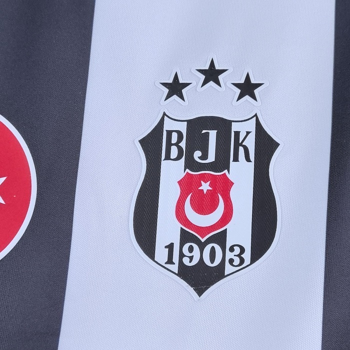 Besiktas 24-25 Home Jersey White Fan Version