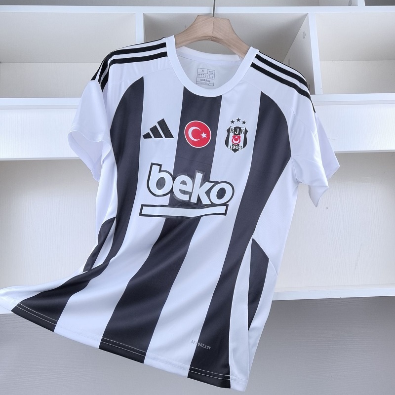 Besiktas 24-25 Home Jersey White Fan Version