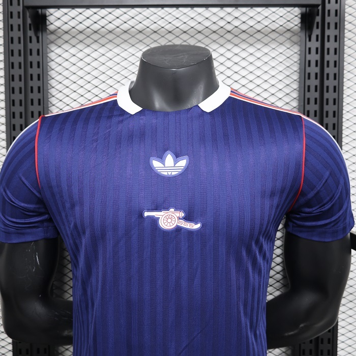 Arsenal 24-25 Blue Icon Retro Jersey - Player Version