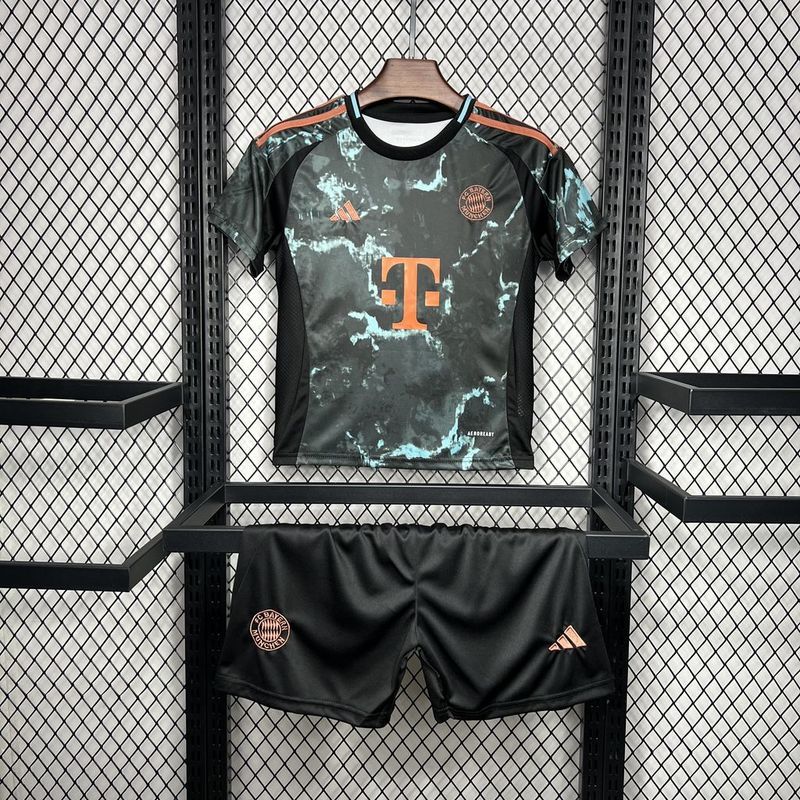 Bayern Munich 24-25 Away Kids Kit - Fans Version