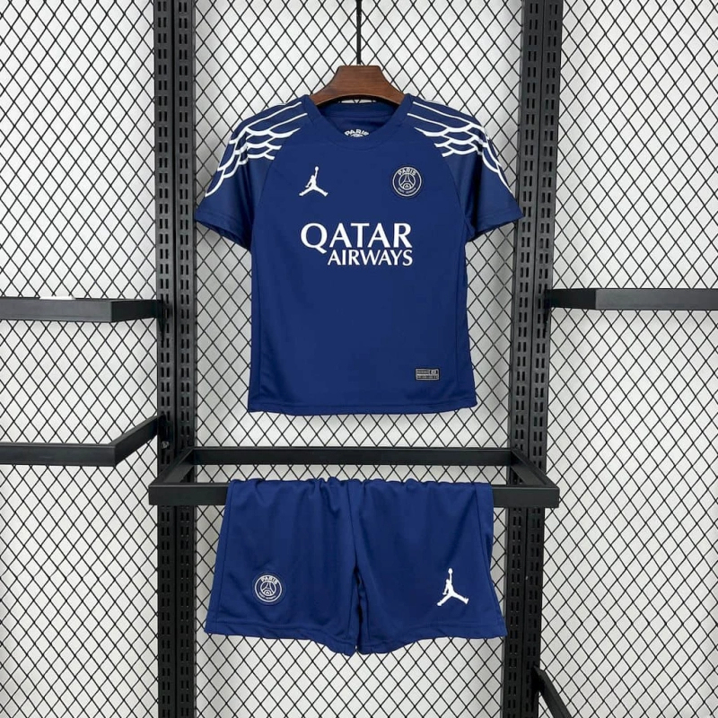 Paris Saint-Germain PSG 24-25 Fourth Kids Kit