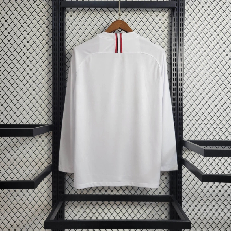 Retro  Long Sleeve 18/19 PSG White Champions League Size S-XXL