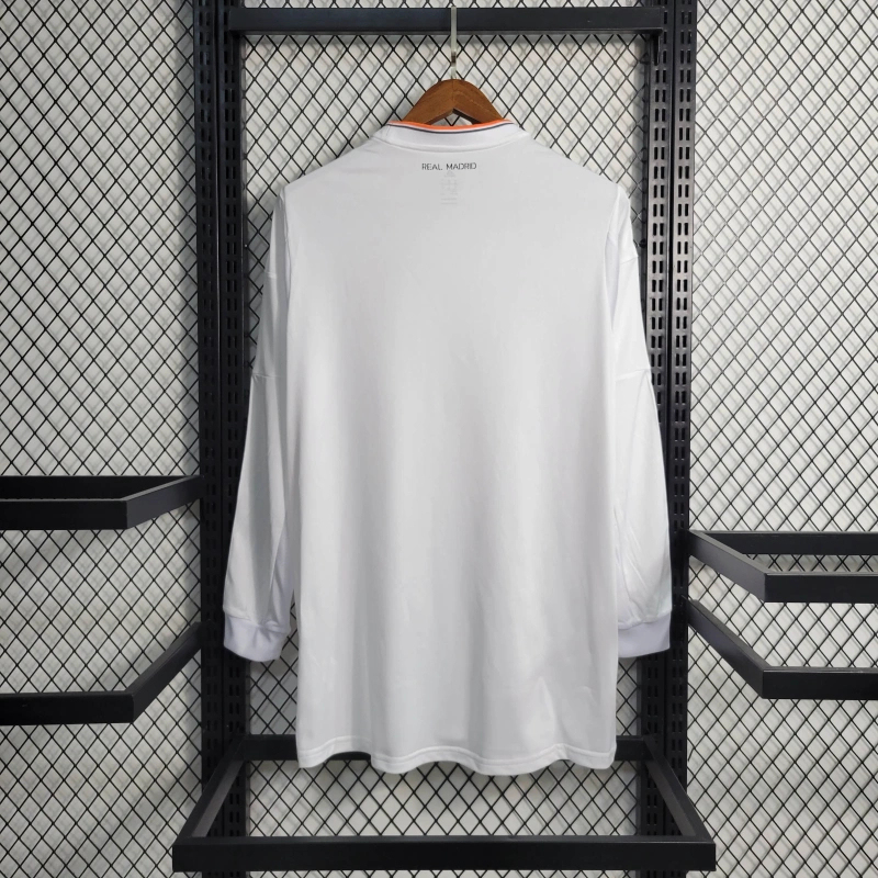 Retro Long Sleeve Real Madrid 13/14  home S-XXL