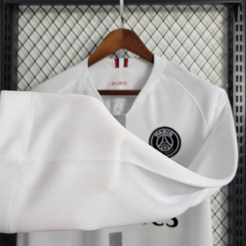 Retro  Long Sleeve 18/19 PSG White Champions League Size S-XXL