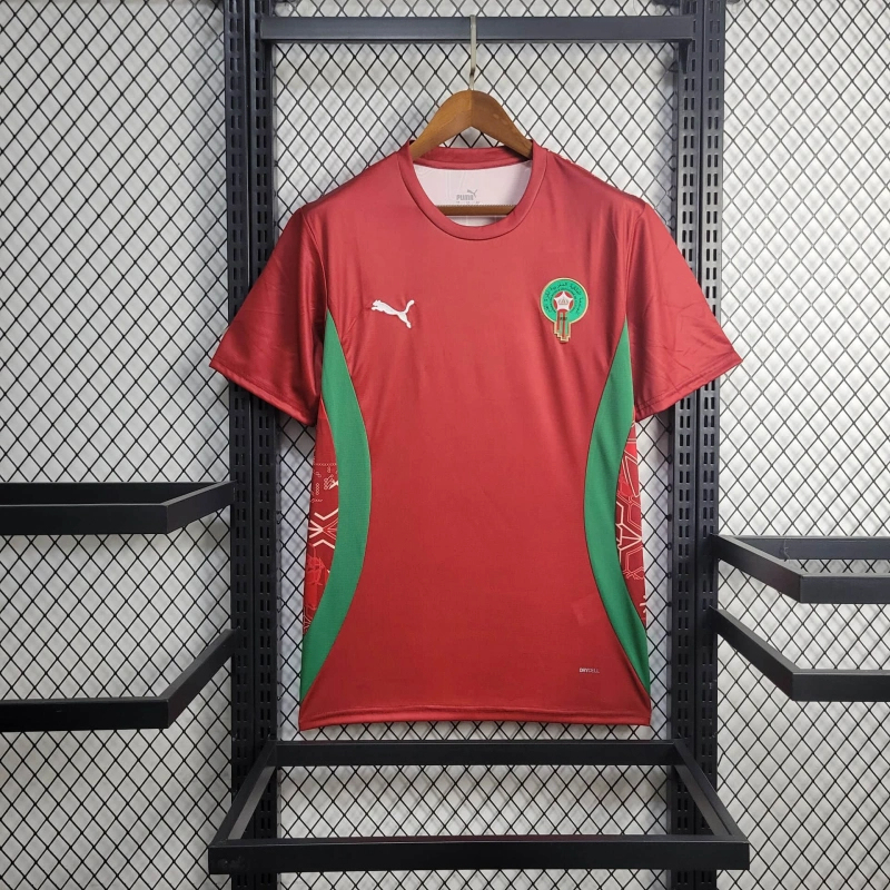 Morocco Training shirt 24/25 Football team shirt JerseySports shirt