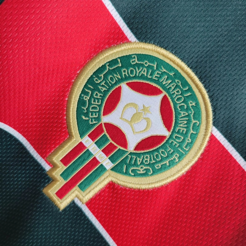Retro Long Sleeve 1998 Morocco Home S-XXL