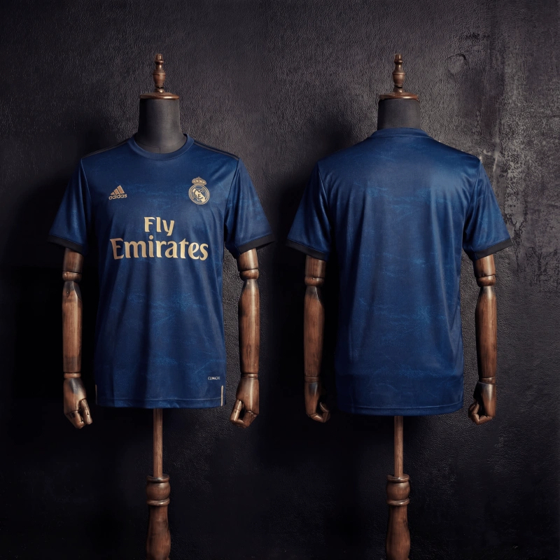 Retro Real Madrid Away 2019/20 Season Football Jersey Sports Shirt