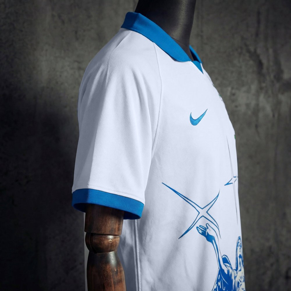 Retro  Brazil away 19/20 Football Jersey Sports Shirt