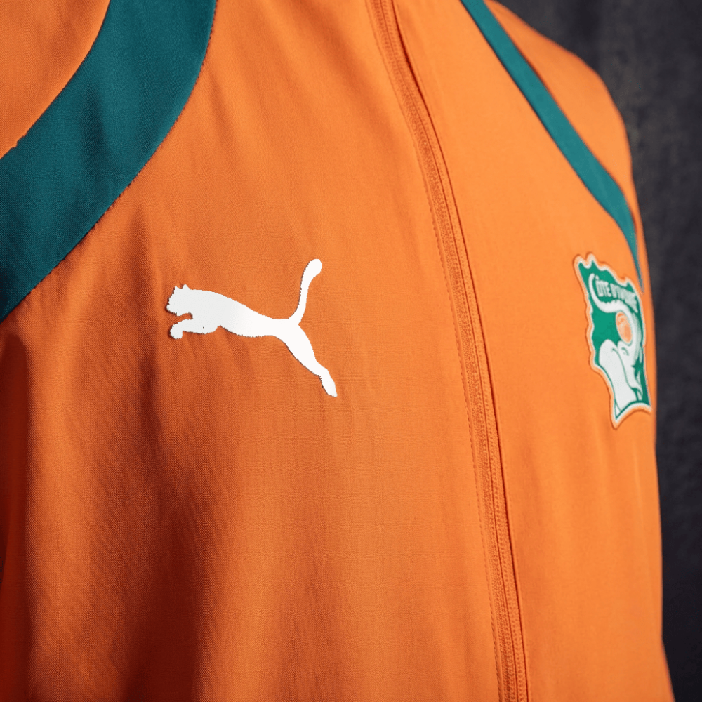 Ivory Coast Reversible Windbreaker Jacket 2026 New Season Jersey