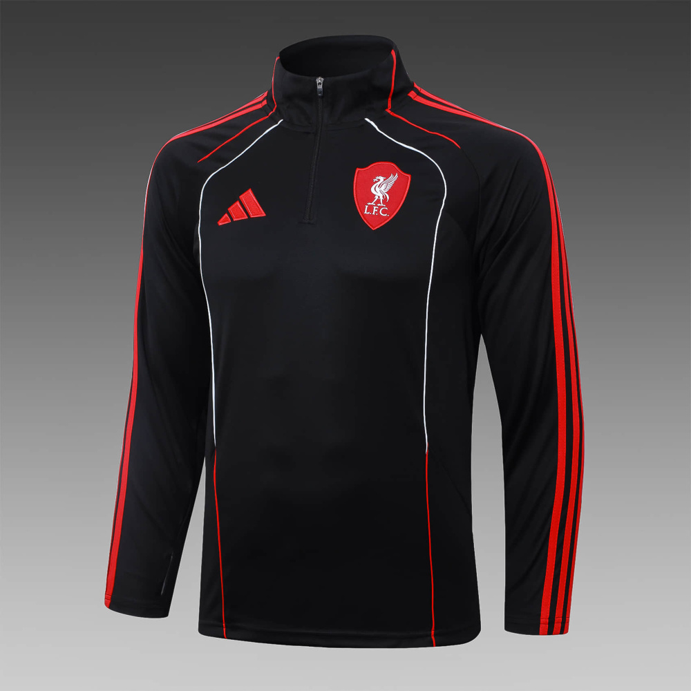 Liverpool Long-sleeved half-pull training kit 2026/207 New Season Football Jersey Sports Shirt