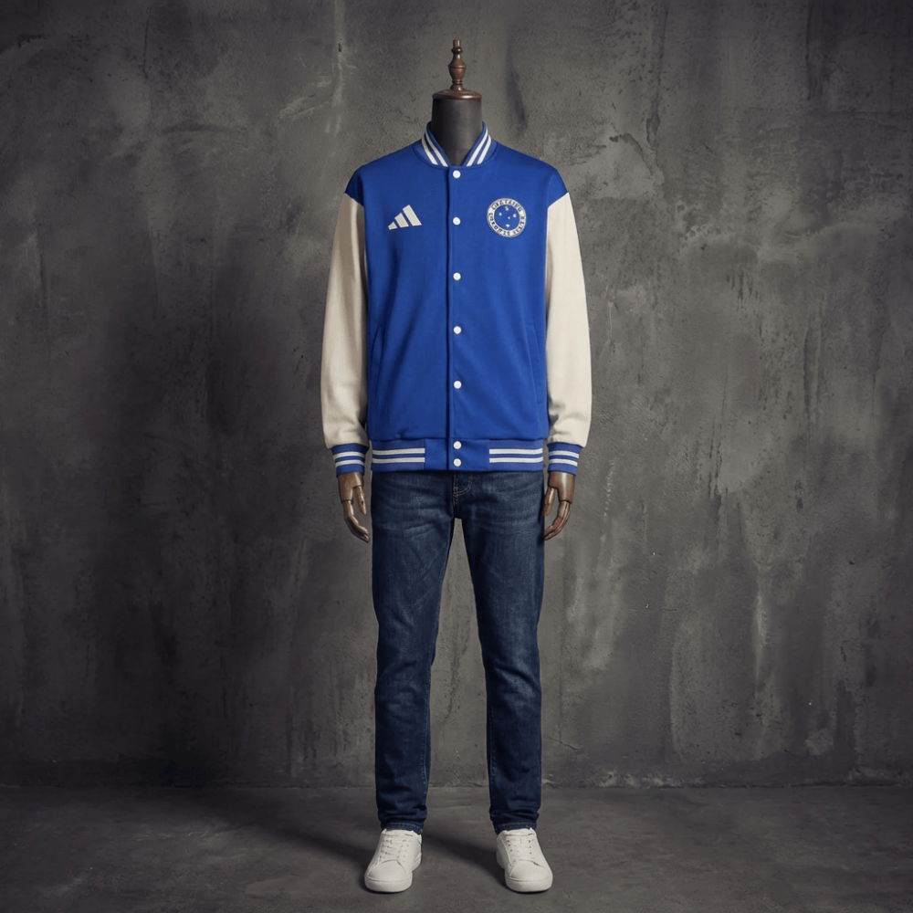 Cruzeiro Baseball Jersey Jacket 2026/2027 New Season Football Jersey