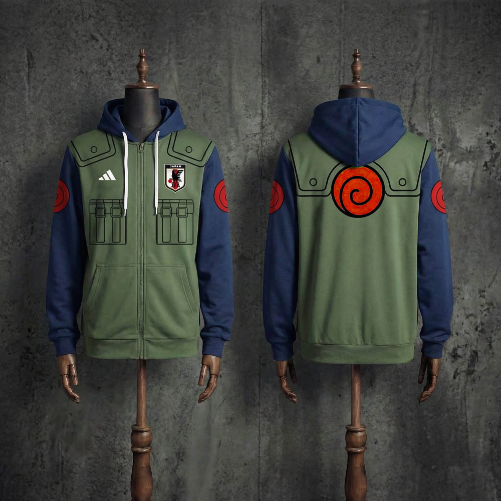 2026 (Japan) Naruto Anime Streetwear Hoodie Sizes S-XXL