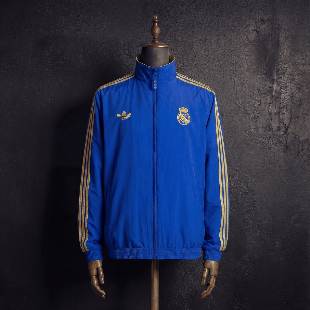 Real Madrid Reversible Windbreaker Jacket 2026 New Season Jersey