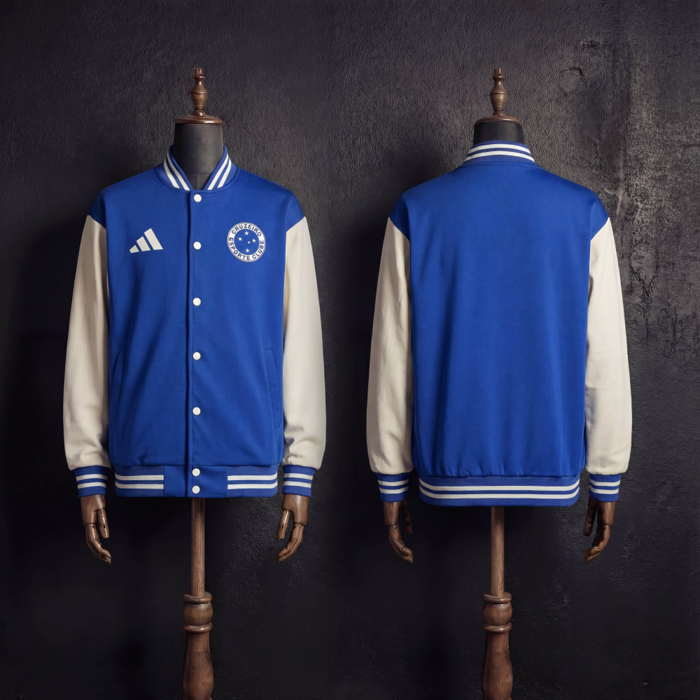 Cruzeiro Baseball Jersey Jacket 2026/2027 New Season Football Jersey