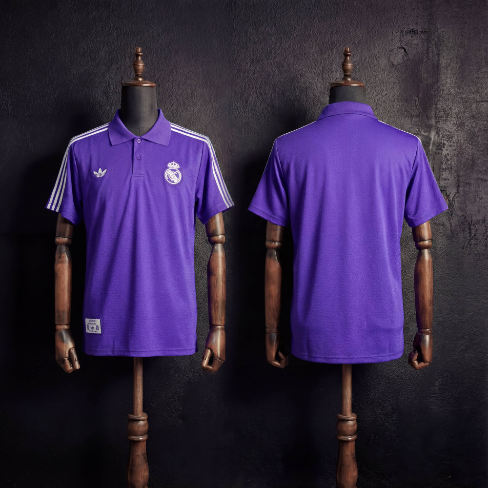 Real Madrid POLO Training 2025/2026 New Season Jersey, Sizes S-XXL