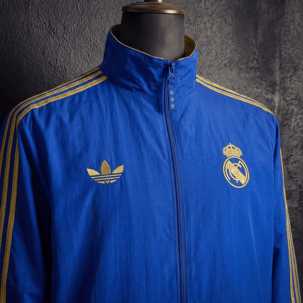 Real Madrid Reversible Windbreaker Jacket 2026 New Season Jersey