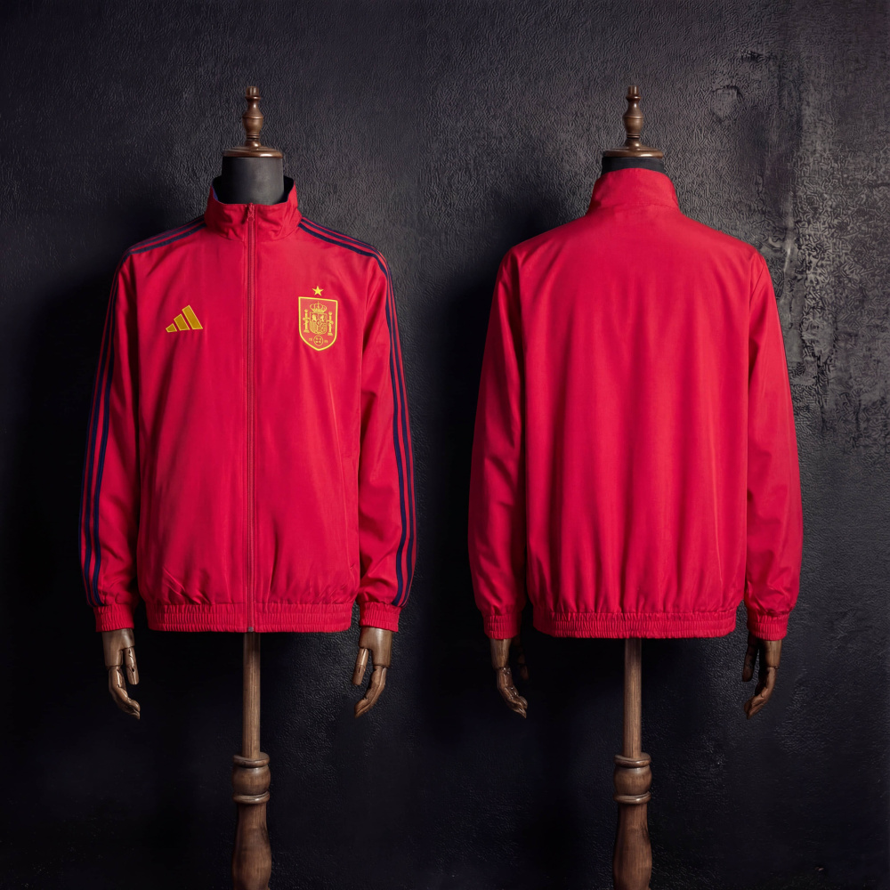 Spain Reversible Windbreaker Jacket 2026 New Season Jersey