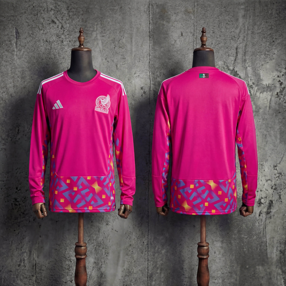 Mexico Goalkeeper Long Sleeve FIFA World Cup 2026 New Season Football Jersey
