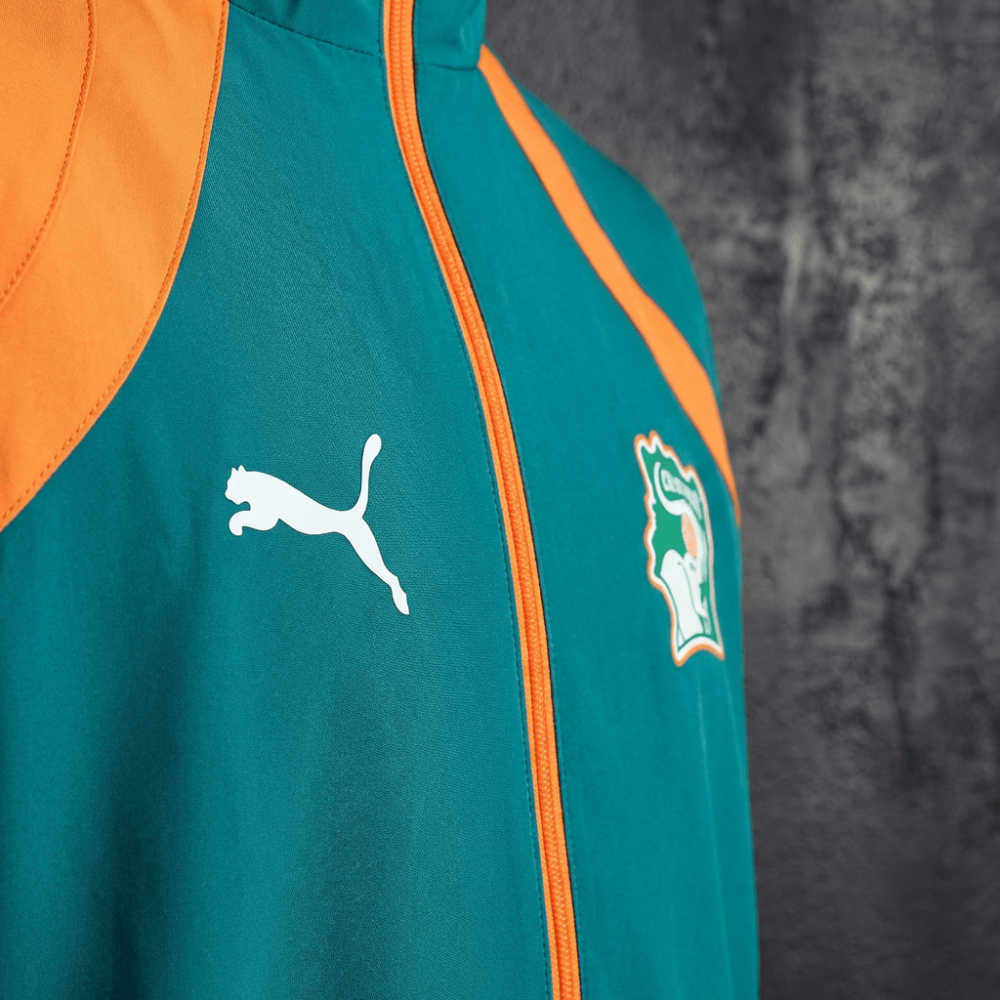 Ivory Coast Reversible Windbreaker Jacket 2026 New Season Jersey