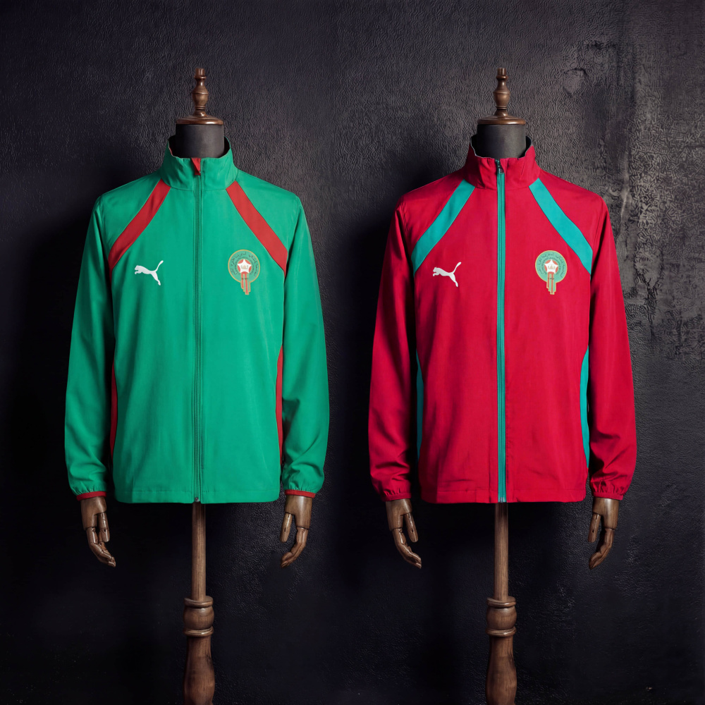 Morocco Reversible Windbreaker Jacket 2025/2026 New Season Jersey