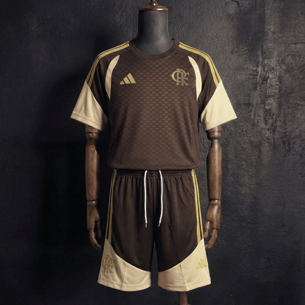 Kids Kit Flamengo Training 2026/2027 New Season Football Jersey