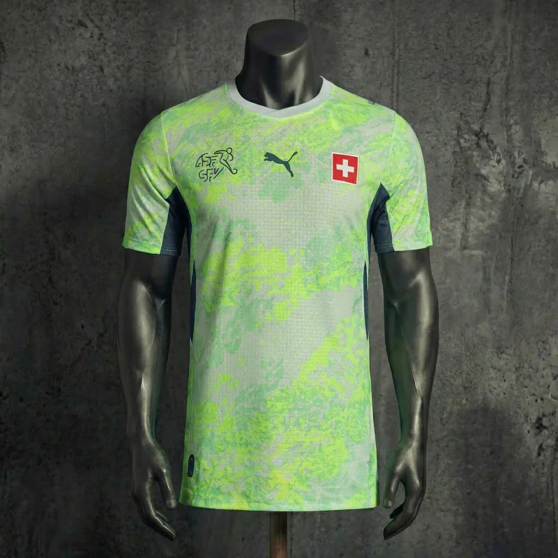 Player Switzerland Away FIFA World Cup 2026 New Season Jersey
