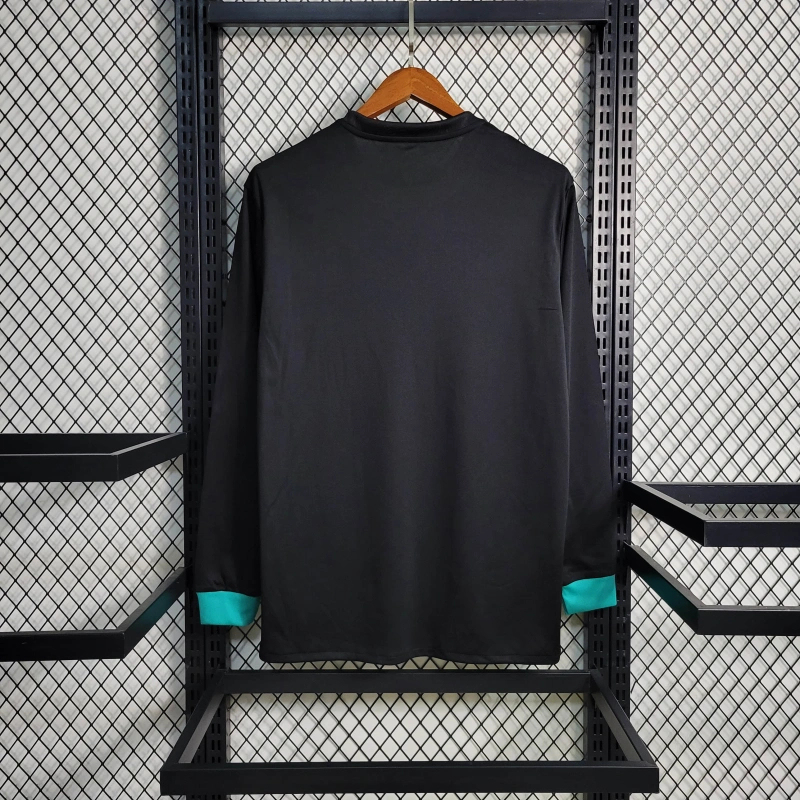 Retro Long Sleeve 17/18 Real Madrid Away Size S-XXL