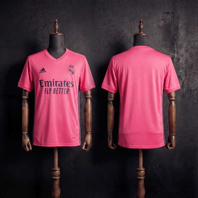 Retro Real Madrid Away 2020/21 Season Football Jersey Sports Shirt