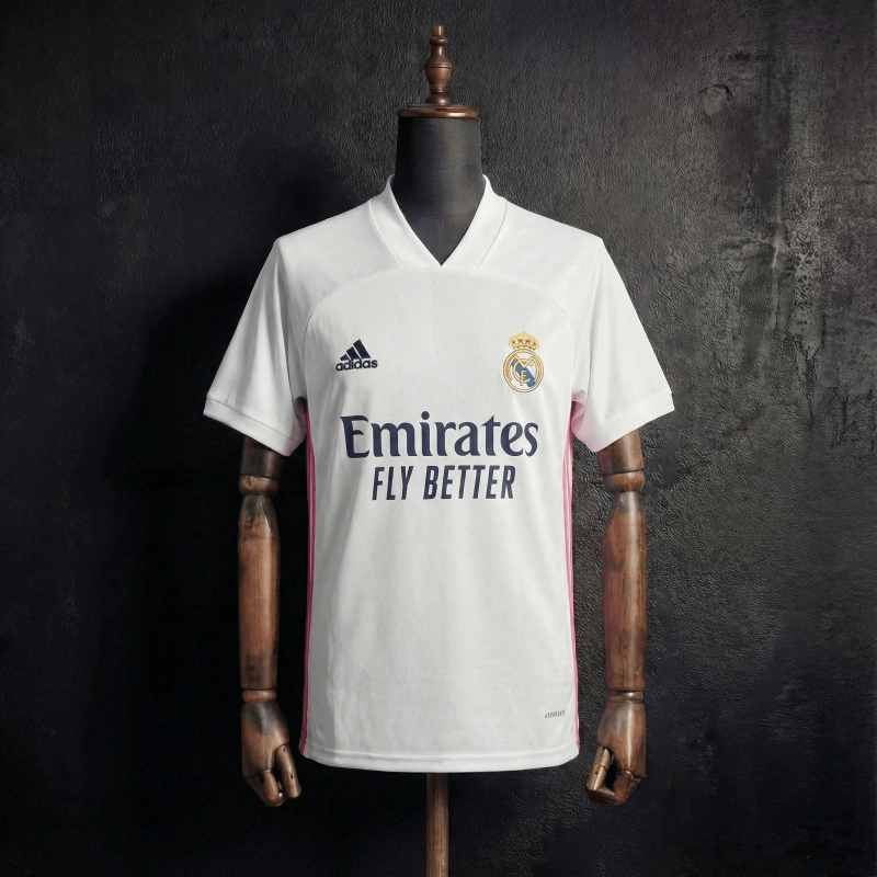 Retro Real Madrid Home 2020/21 Season Football Jersey Sports Shirt