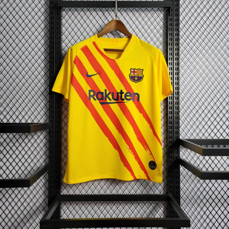 19/20 Barcelona Yellow Size S-XXL