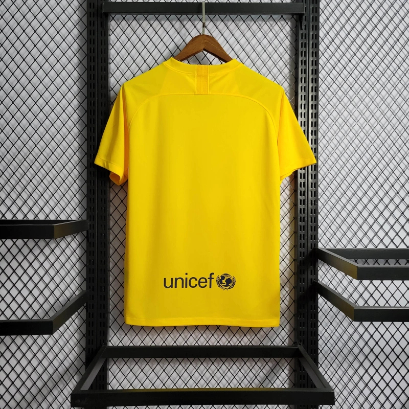19/20 Barcelona Yellow Size S-XXL