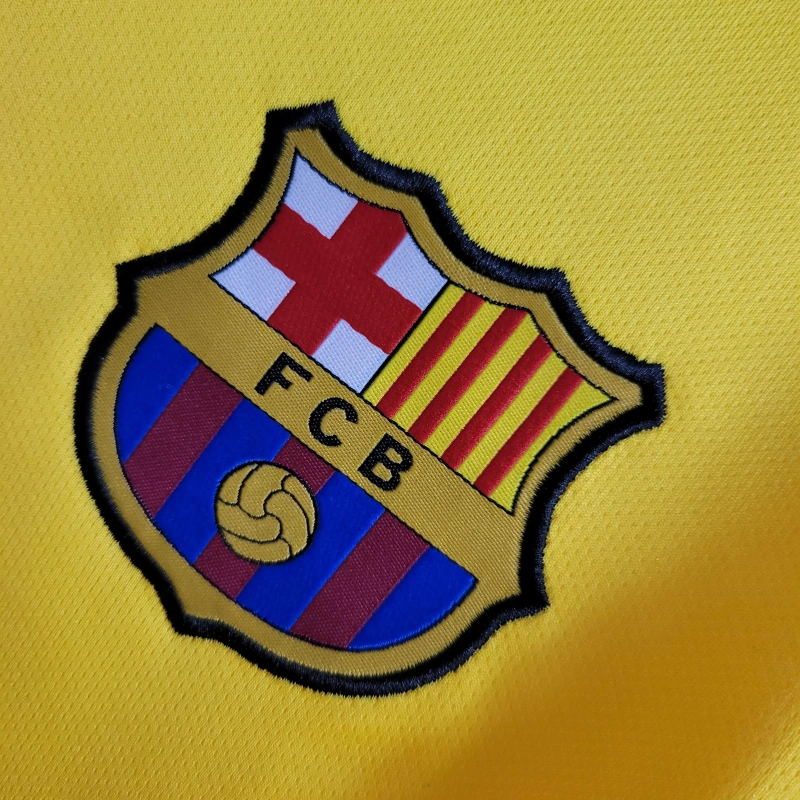 19/20 Barcelona Yellow Size S-XXL