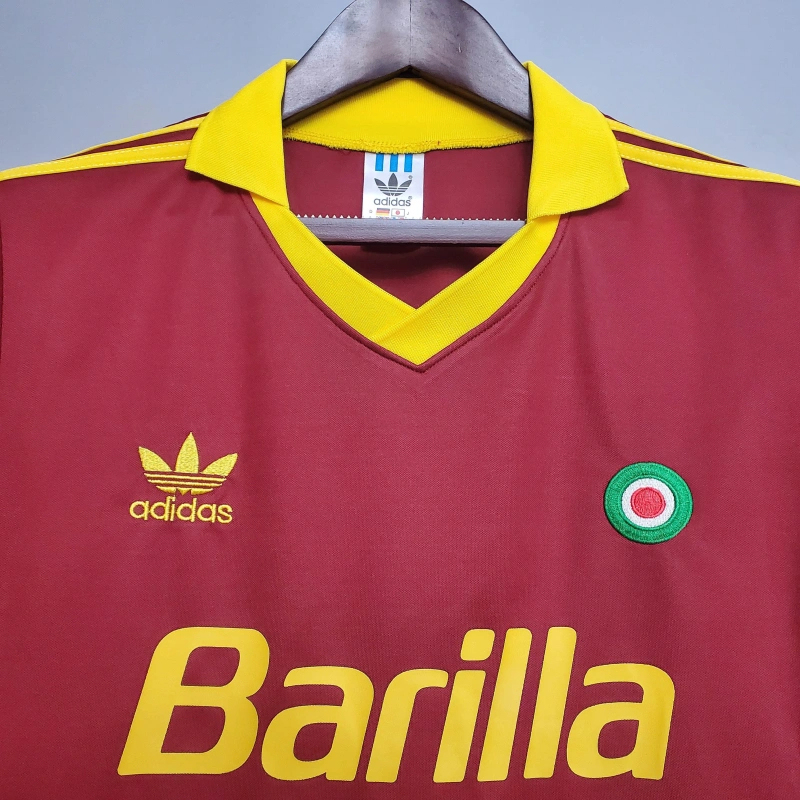 Retro AS Roma 91/92 home S-XXL