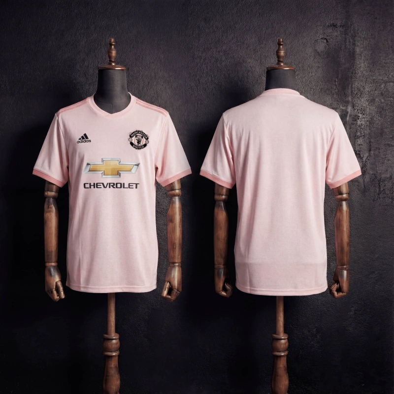 Retro Manchester United Away 18/19 Season Football Jersey Sports Shirt