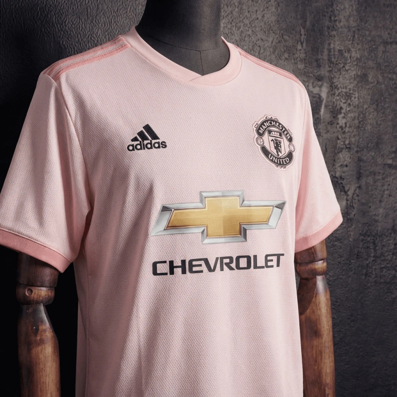 Retro Manchester United Away 18/19 Season Football Jersey Sports Shirt