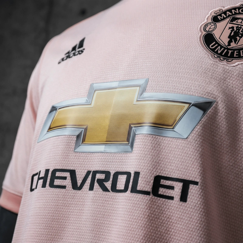 Retro Manchester United Away 18/19 Season Football Jersey Sports Shirt
