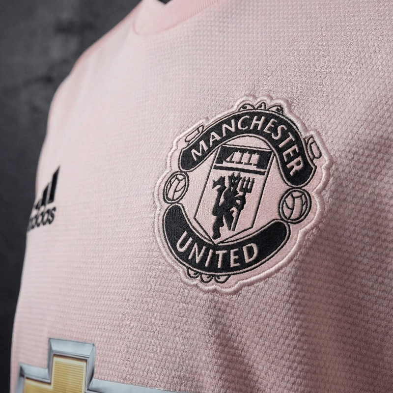 Retro Manchester United Away 18/19 Season Football Jersey Sports Shirt