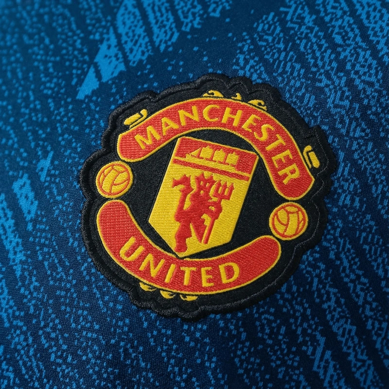 Retro Manchester United Third Away 2021/22 Season Football Jersey Sports Shirt