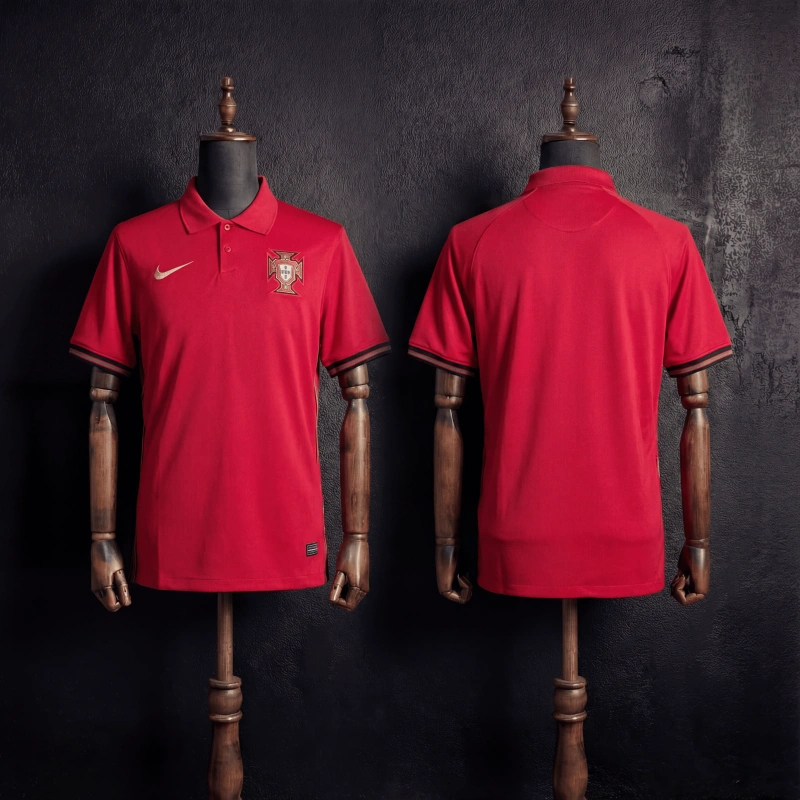 Retro Portugal Home 2021 Season Football Jersey Sports Shirt