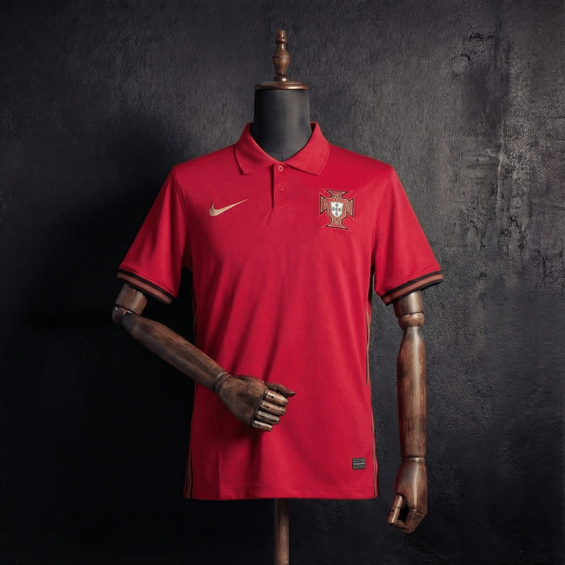 Retro Portugal Home 2021 Season Football Jersey Sports Shirt