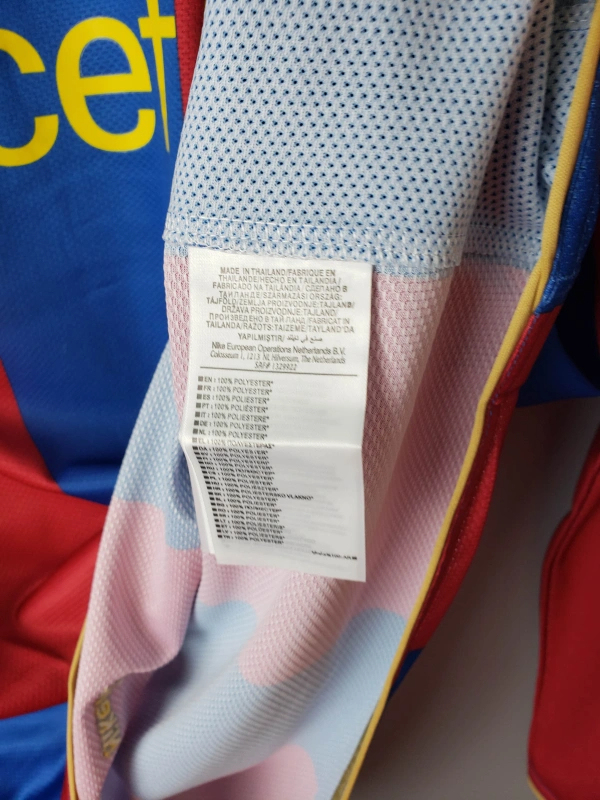 Retro 07/08 Barcelona long sleeve home S-XXL
