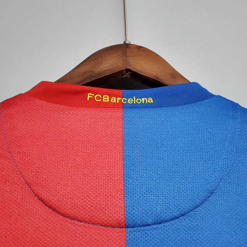 Retro Barcelona 06/07 Long sleeve home S-XXL