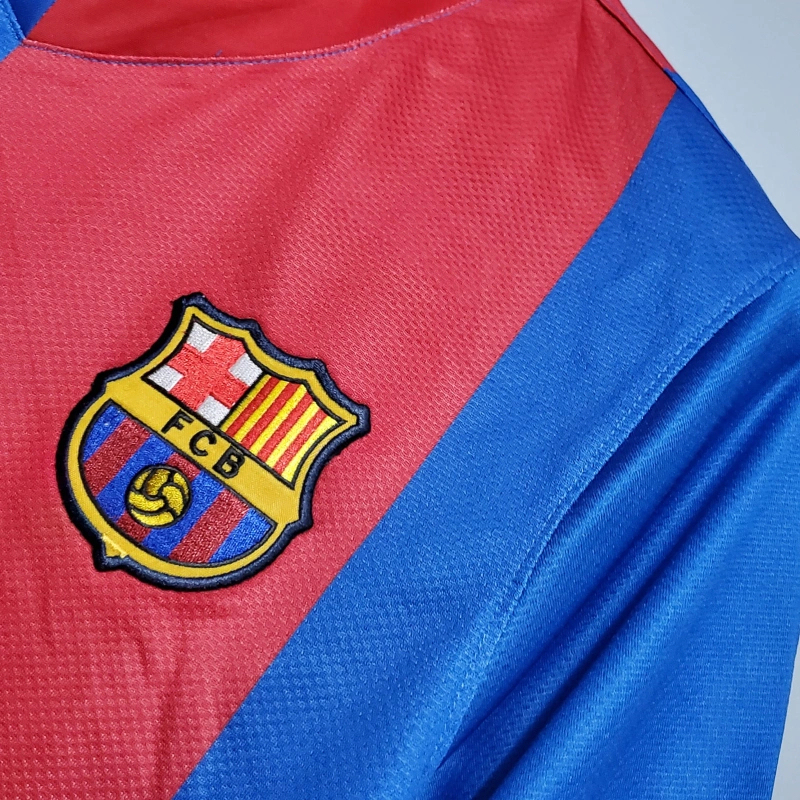 Retro Barcelona 06/07 home S-XXL