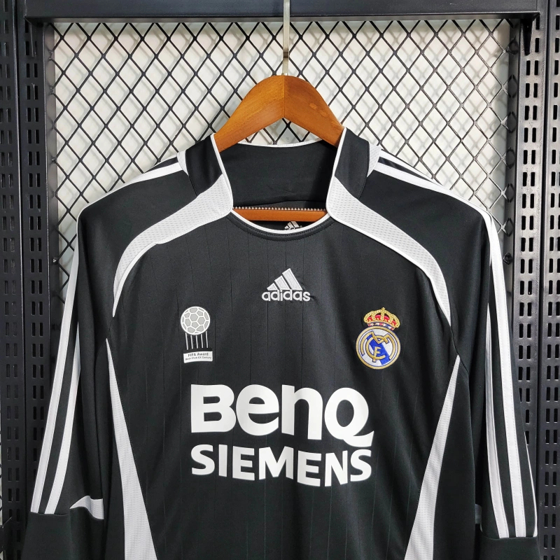 Retro 06/07 Real Madrid Two Guest Long Sleeve Size S-XXL