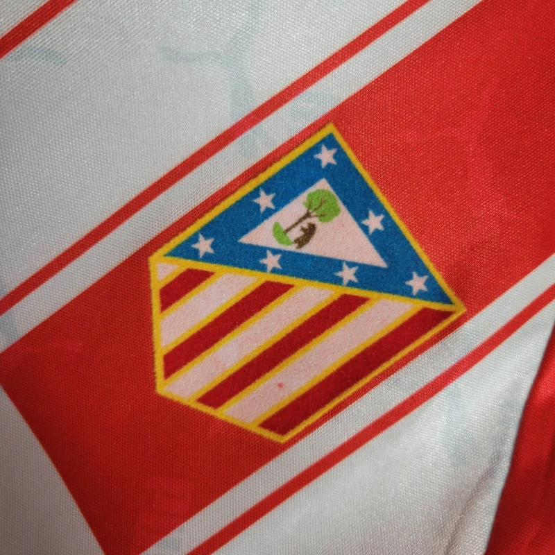Retro 95/96 Atletico Madrid Home Size S-XXL