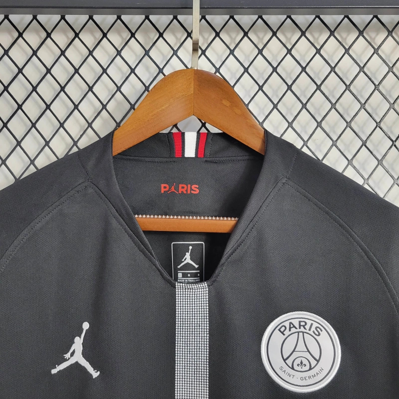 Retro Long Sleeve 18/19 PSG Black Champions League Size S-XXL