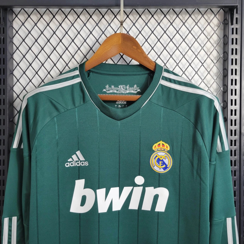 Retro Long Sleeve 2012/13 Real Madrid Double Size S-XXL