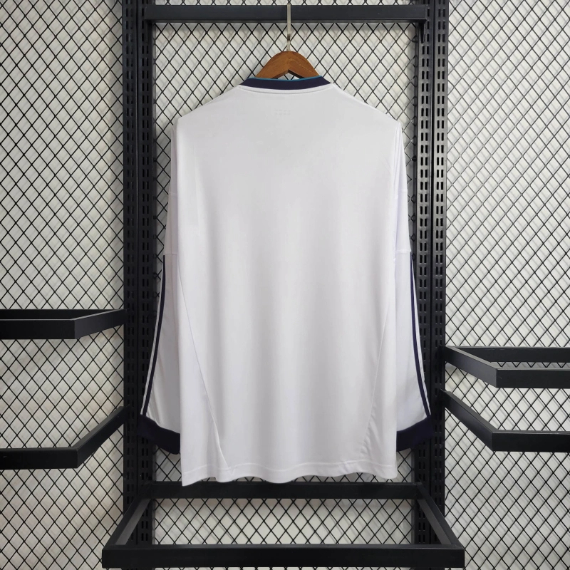 Retro Long Sleeve Retro 12/13 Real Madrid home S-XXL