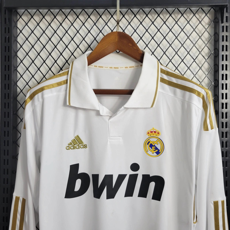 Retro Real Madrid 11/12 Long sleeve home S-XXL